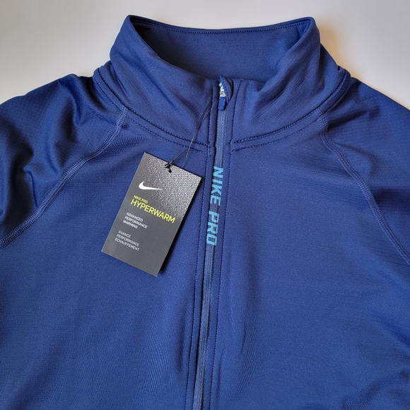 Nike Pro Hyperwarm Long Sleeve Half Zip - Picture 3 of 8